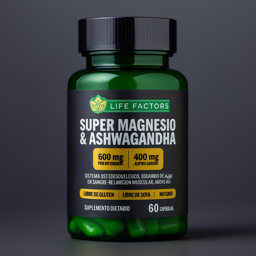 Super Magnesio Y Ashwagandha